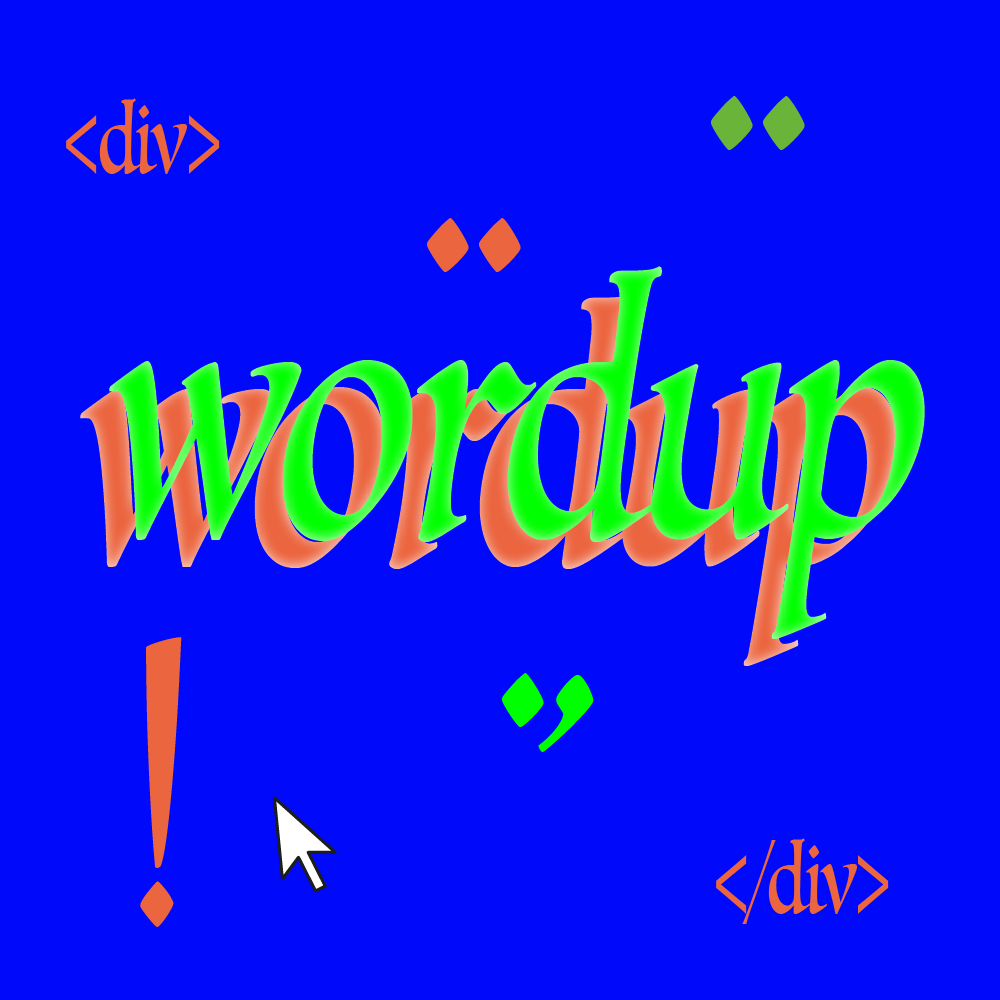 WORDUP is ontstaan vanuit een nieuwsgierigheid naar de literatuur van de toekomst. Met een groepje jongeren vanaf 14 jaar tot 18 jaar verzin je de toekomst van taal. Je gaat aan de slag met het ontwikkelen van een nieuwe vorm voor storytelling via een literaire game, een inspiratiegenerator, applicatie, filter,… Digital natives breken de hokjes taal en digitaal af.