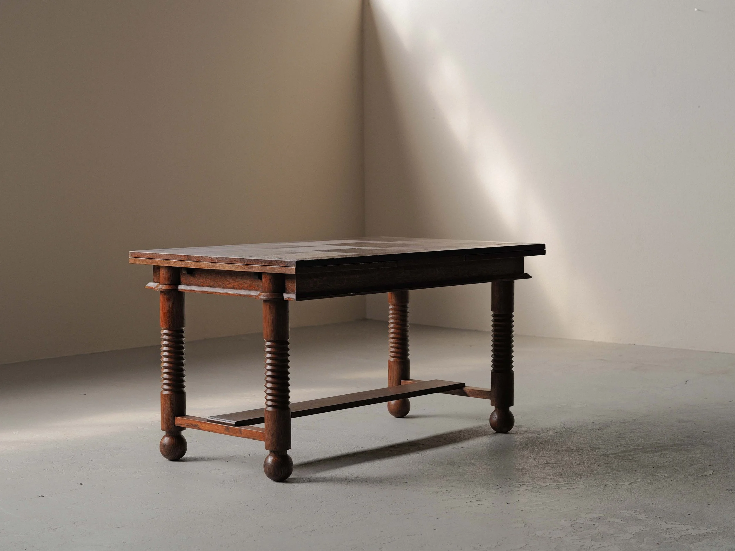 Table de salle à manger, travail français, vers 1940–1950
