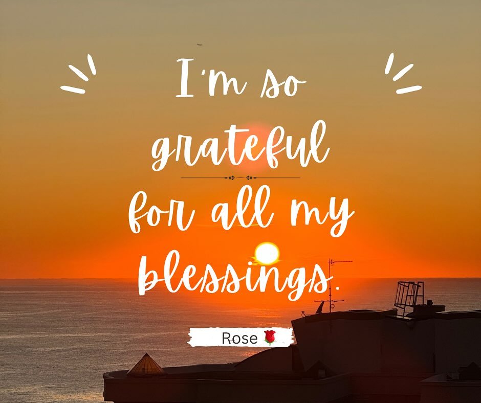 I&rsquo;m so grateful for all my blessings. 

In a world that moves so fast, it&rsquo;s easy to get caught up in the hustle, but when I pause and reflect, I see the abundance around me. 🙏🏻

From the love of family and friends, to the opportunities 