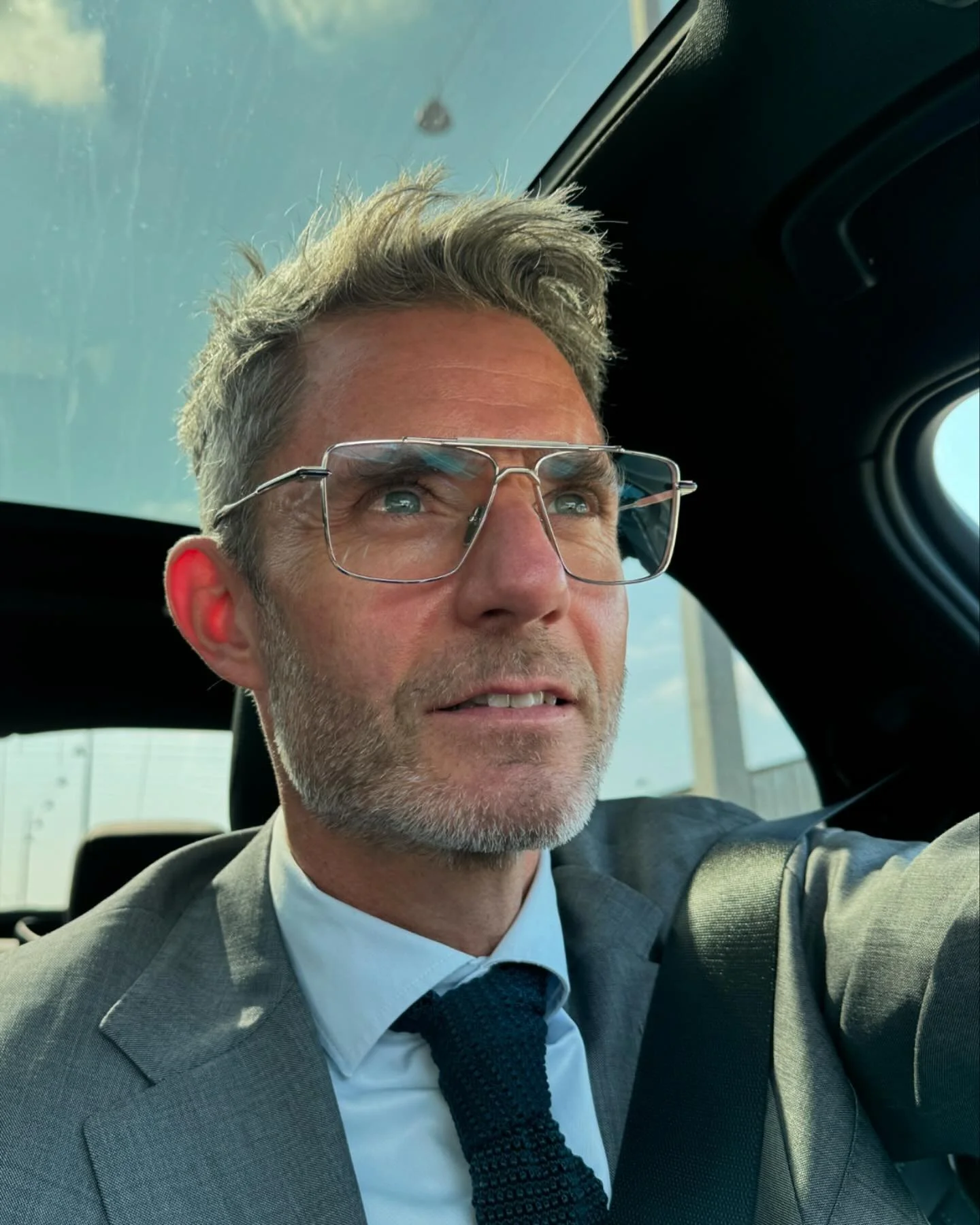 Nye briller (og mig) p&aring; vej til arrestbes&oslash;g i Helsing&oslash;r 🤓