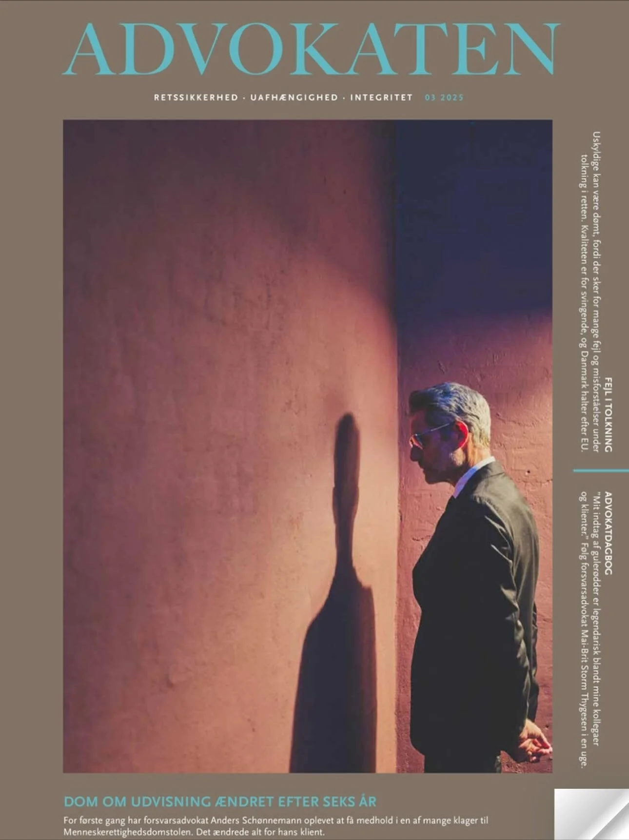 &lsquo;Advokaten&rsquo; (@det_danske_advokatsamfund s fagblad) har skrevet om min sag i EMD, som efter et urimeligt langt forl&oslash;b endte med, at min klient blev frifundet for udvisning i genoptagelsessagen i &Oslash;stre Landsret.
@isabelfluxaro