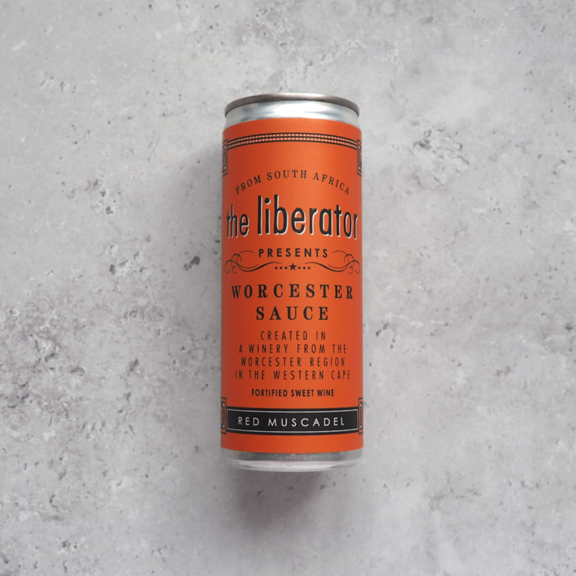 The Liberator Worcester Sauce Red Muscadel Canned Wine