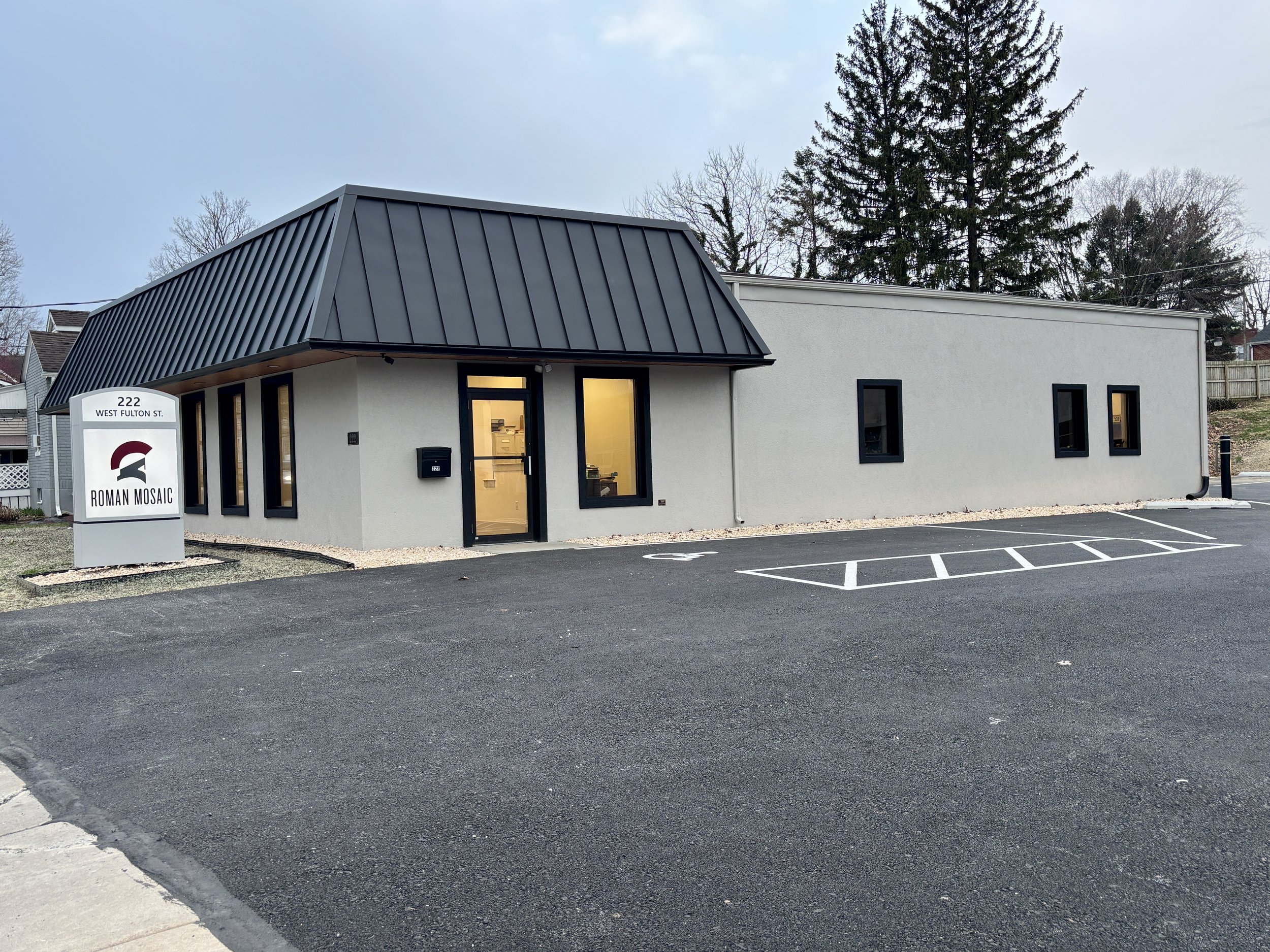 Roman Mosaic Office Renovation - Ephrata