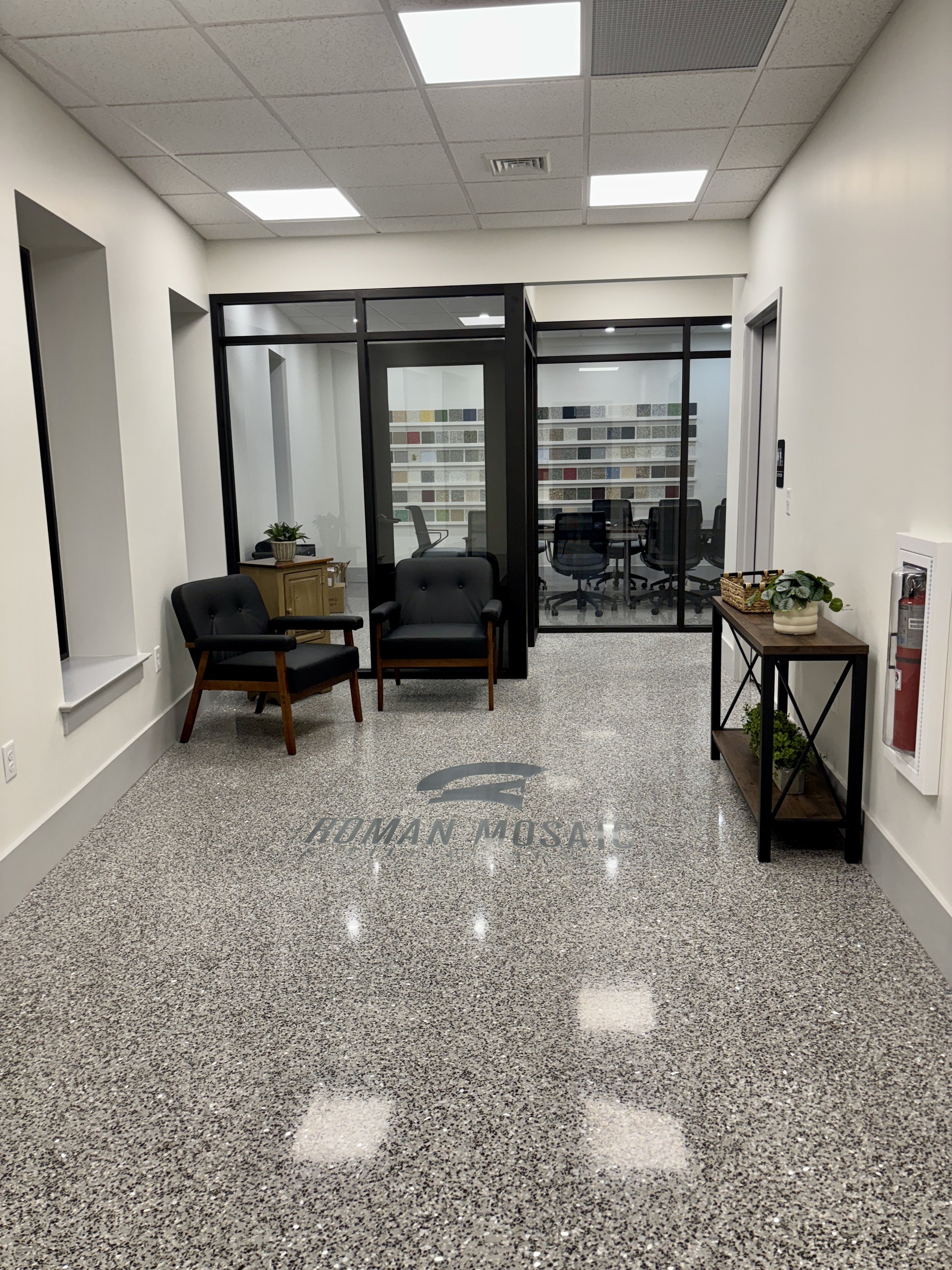 Roman Mosaic Office Renovation - Ephrata
