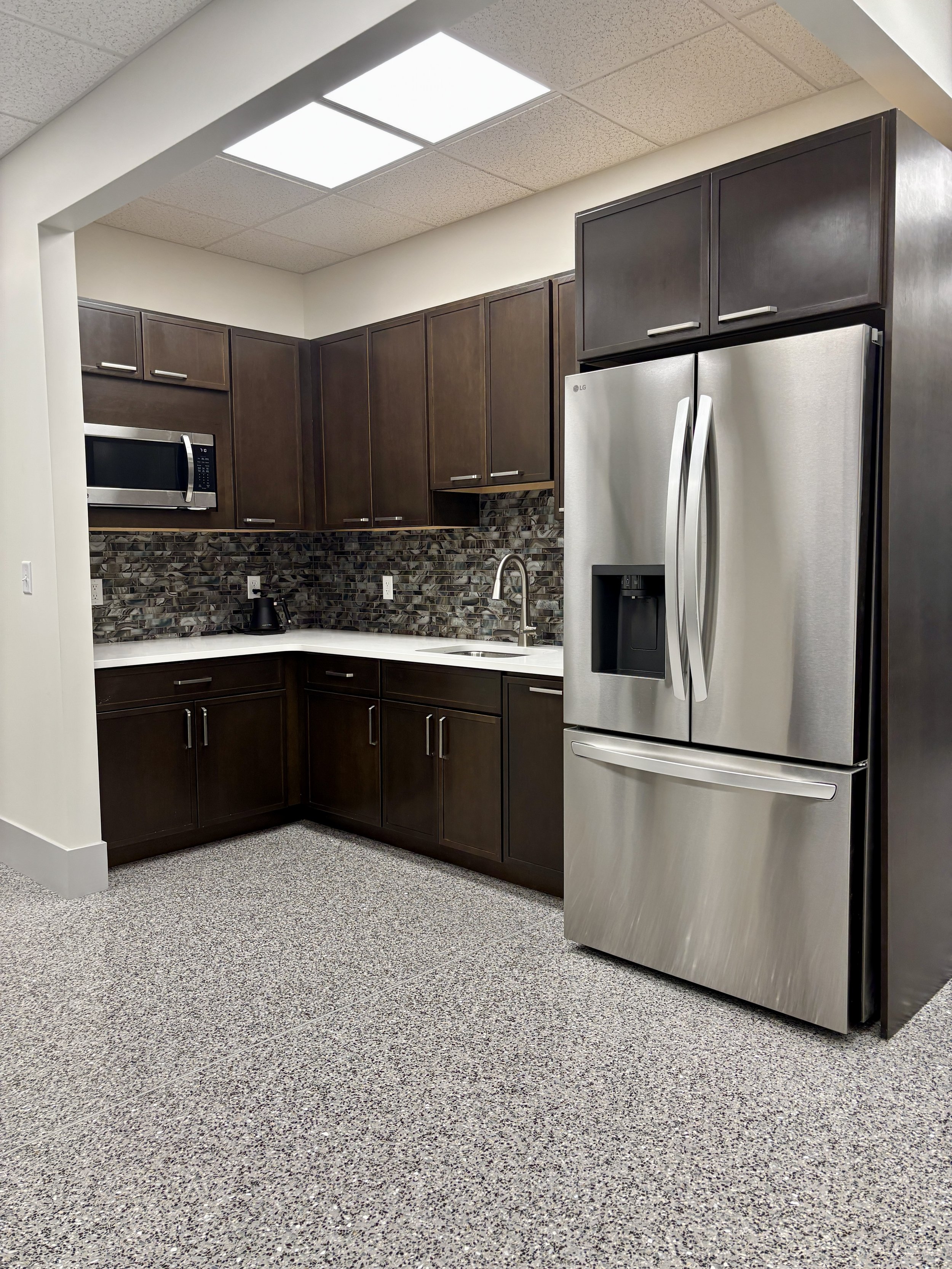 Roman Mosaic Office Renovation - Ephrata