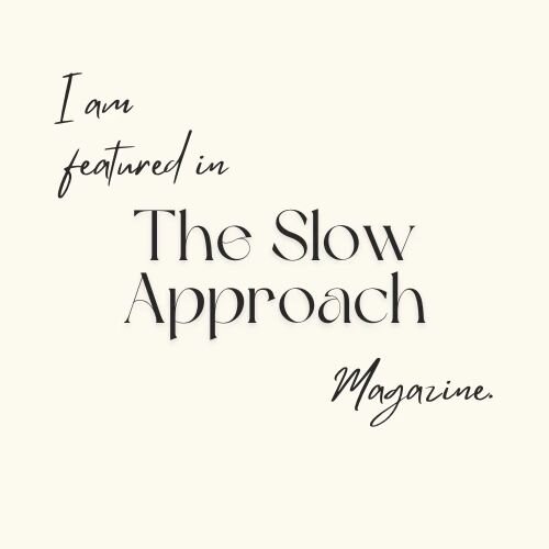 West Country have you seen @the.slow.approach yet? So excited for this new magazine from the brilliant @poppy.my.wardrobe, celebrating all things slow and sustainable.

We were super happy to take part in issueone, talking about our slow approach to 