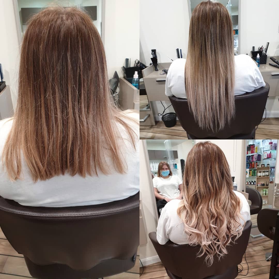 Transformation Thursdays⭐
LengthsbyLeah 💫
#nanoringhairextensions
#lengthgoals👌 #newhairwhodis