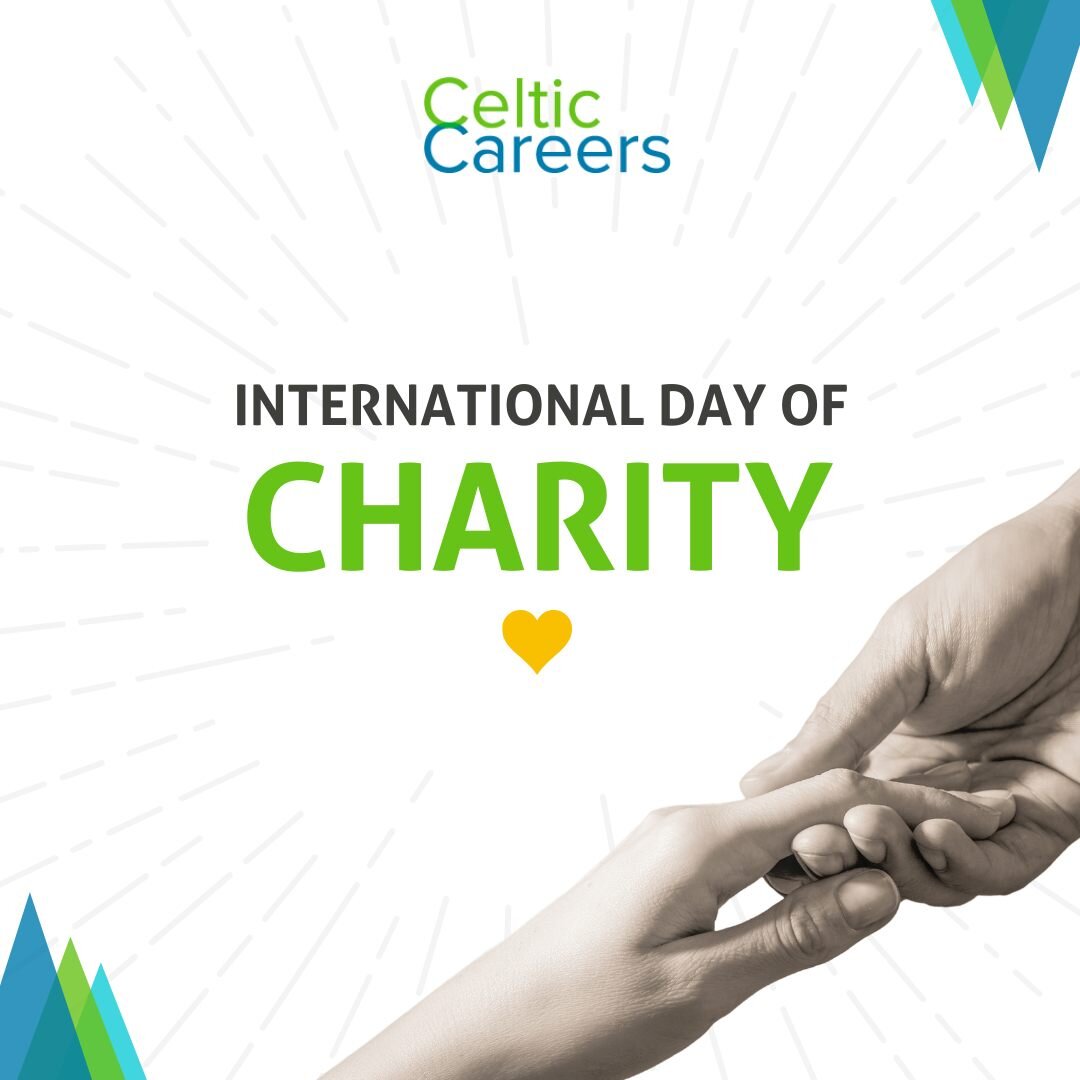 On this International Day of Charity, take a moment to reflect on how charity has the potential to transform lives. 💭✨

At Celtic Careers, we are dedicated to giving back to our community and supporting small acts of kindness that have a positive im