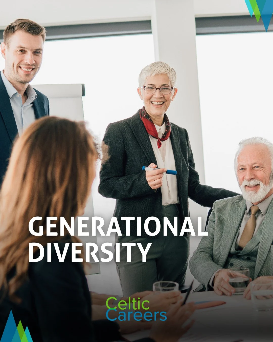 Generational diversity 🧓🏻👦🏼 is a key to innovation and success. A team that spans decades brings a rich blend of experience, from seasoned wisdom to digital native skills. Each generation has its own ⚡️ strengths. 

We are specialised in helping 