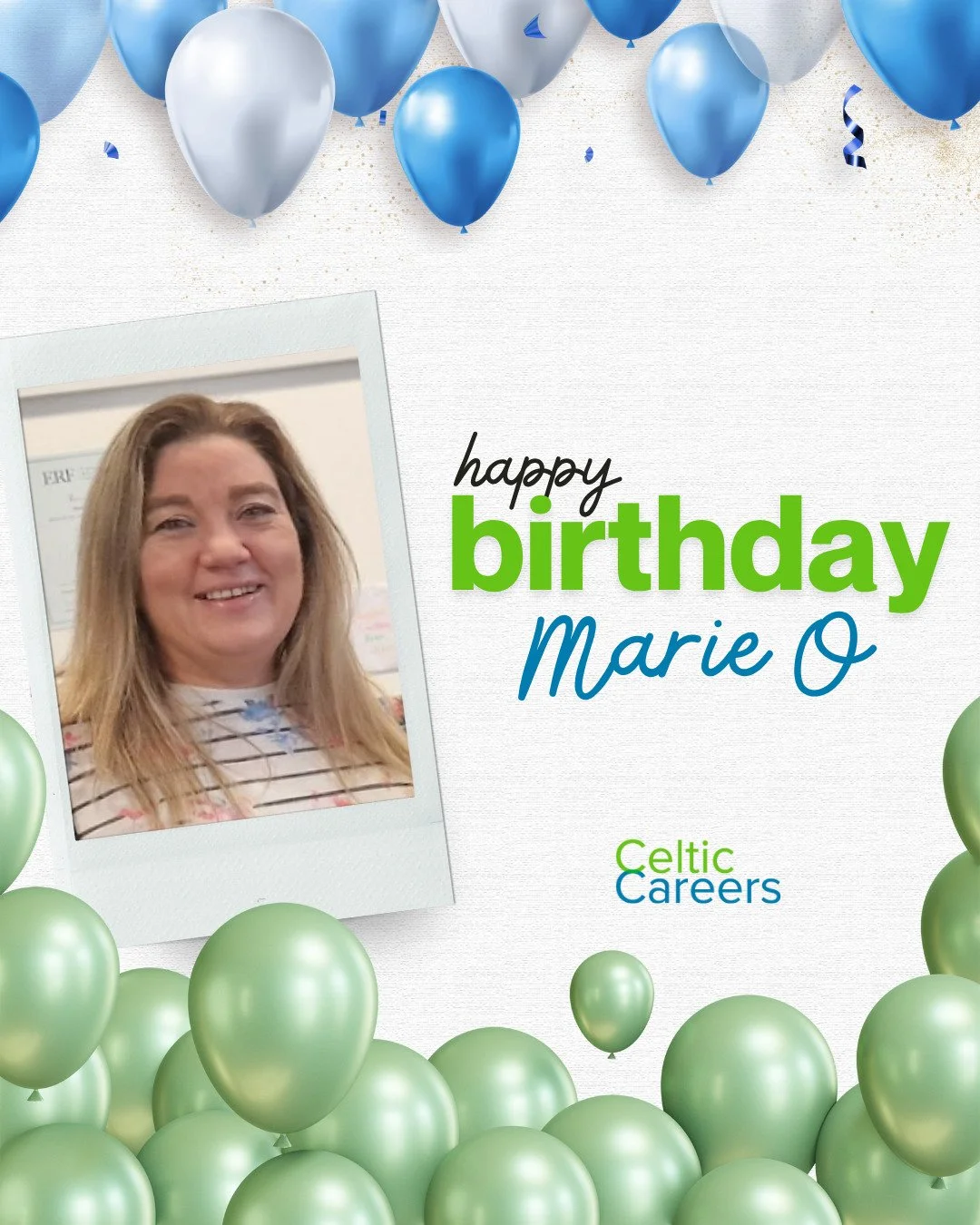 This weekend, our fantastic team member, Marie O, celebrated her birthday 🥳, and we couldn't miss the opportunity to send her the warmest ✨ wishes and positive energies! 

We wish you all the best in the year ahead, Marie. Happy Birthday!

#HappyBir
