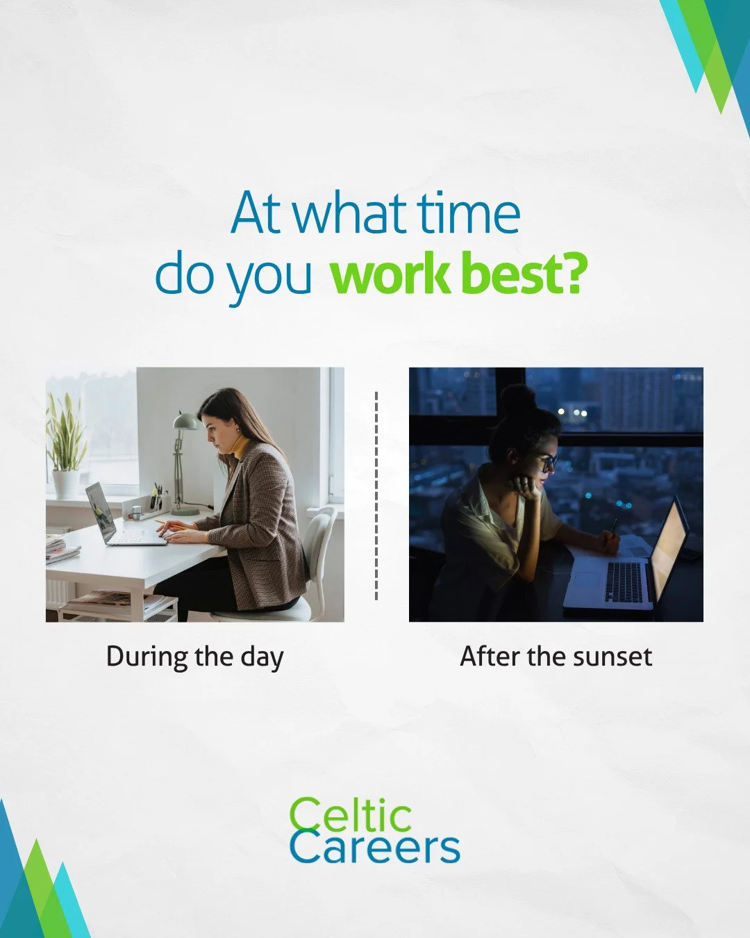 As the days get shorter, we&rsquo;d love to know about your productivity rhythm. Do you consider yourself an 🐦  early bird who gets things done in the morning, or a 🦉 night owl who shines after sunset?

Share what makes you most productive in the c