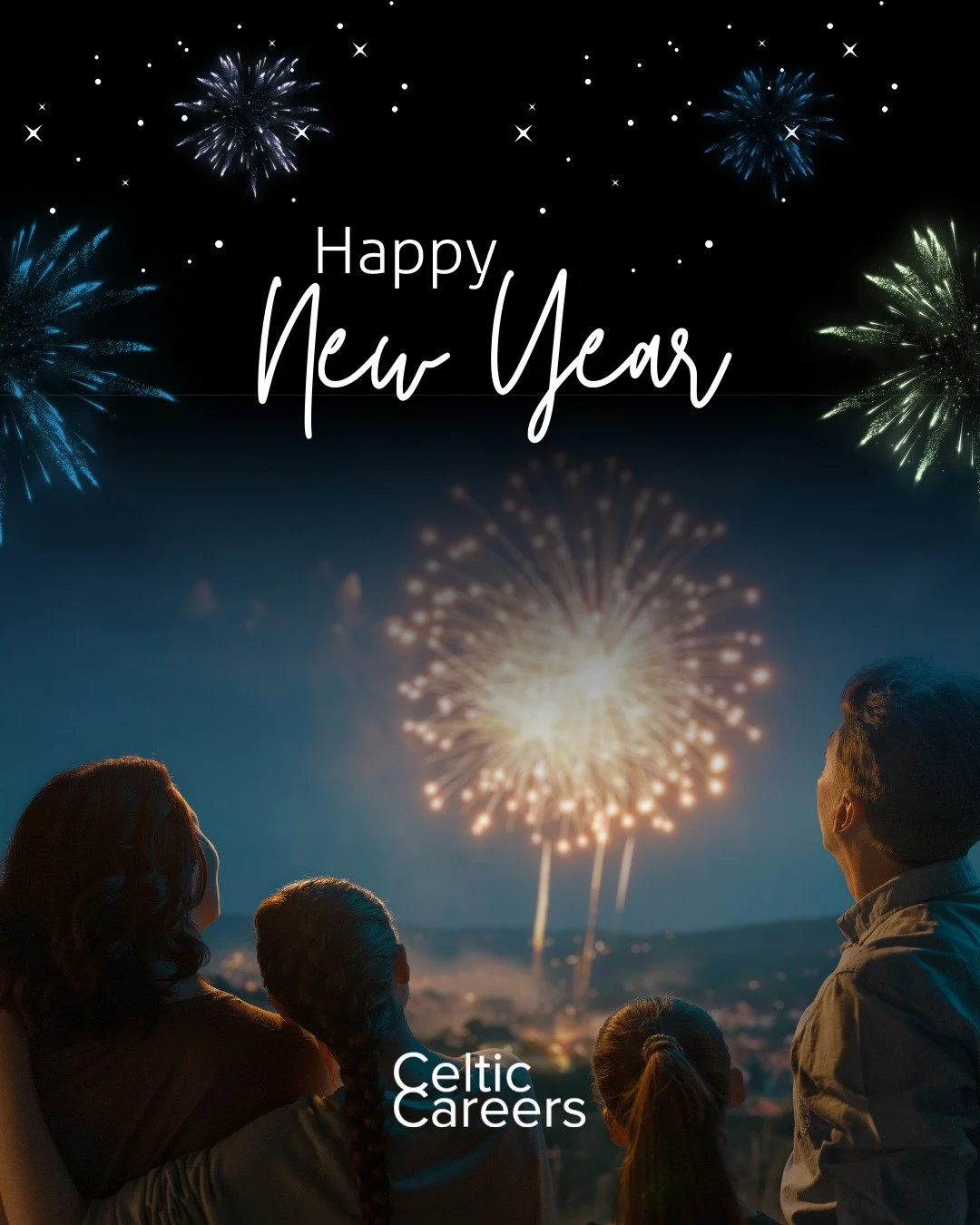 We are filled with gratitude for the year we had. We appreciate the trust of our clients &amp; candidates, and the hard work of our amazing team. 💚💙

We wish you a 🎇 Happy New Year!

#HappyNewYear #Happy2026