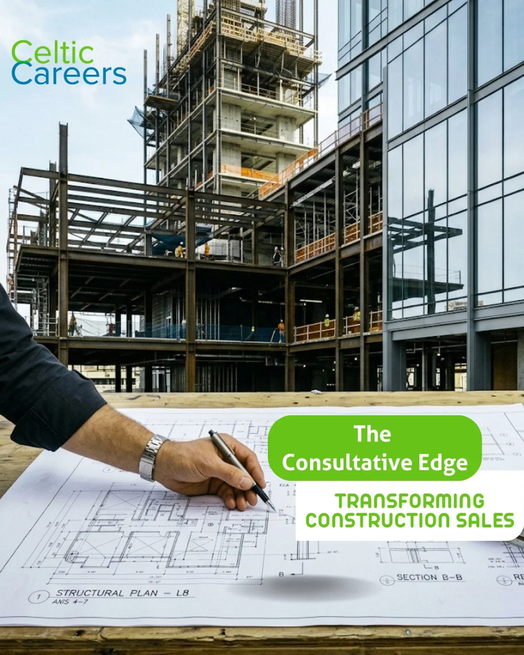 Construction 🚧 sales in the current Irish market require far more than a transactional approach. It demands a deep understanding of project lifecycles, supply chain pressures, and long-term stakeholder objectives. 

True commercial success comes fro