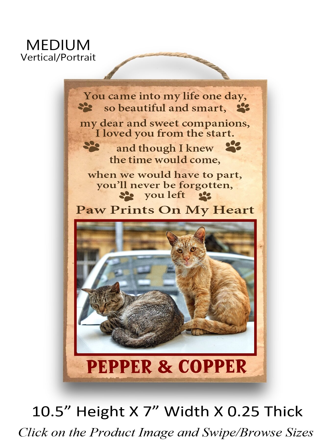 4.You Came into My Life ... left pawprints on my heart Medium Vertical.jpg