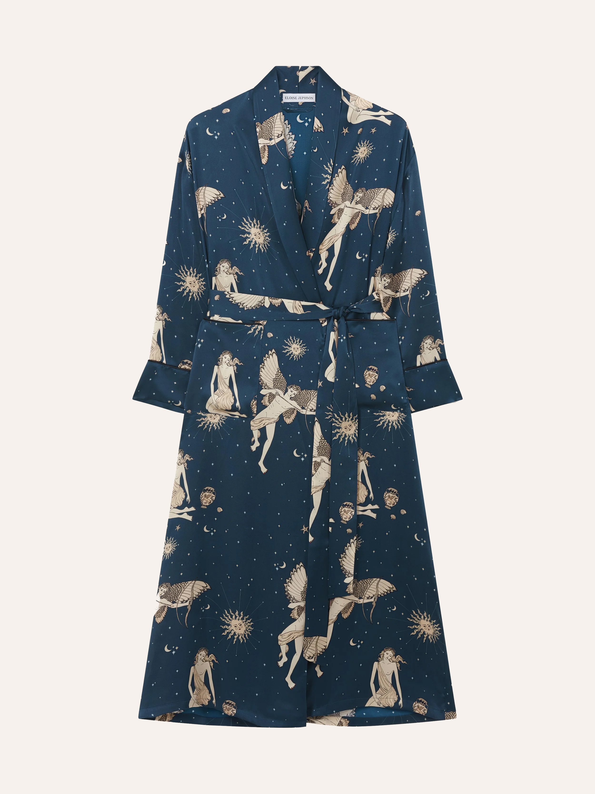 Lyra Eros Silk Satin Robe