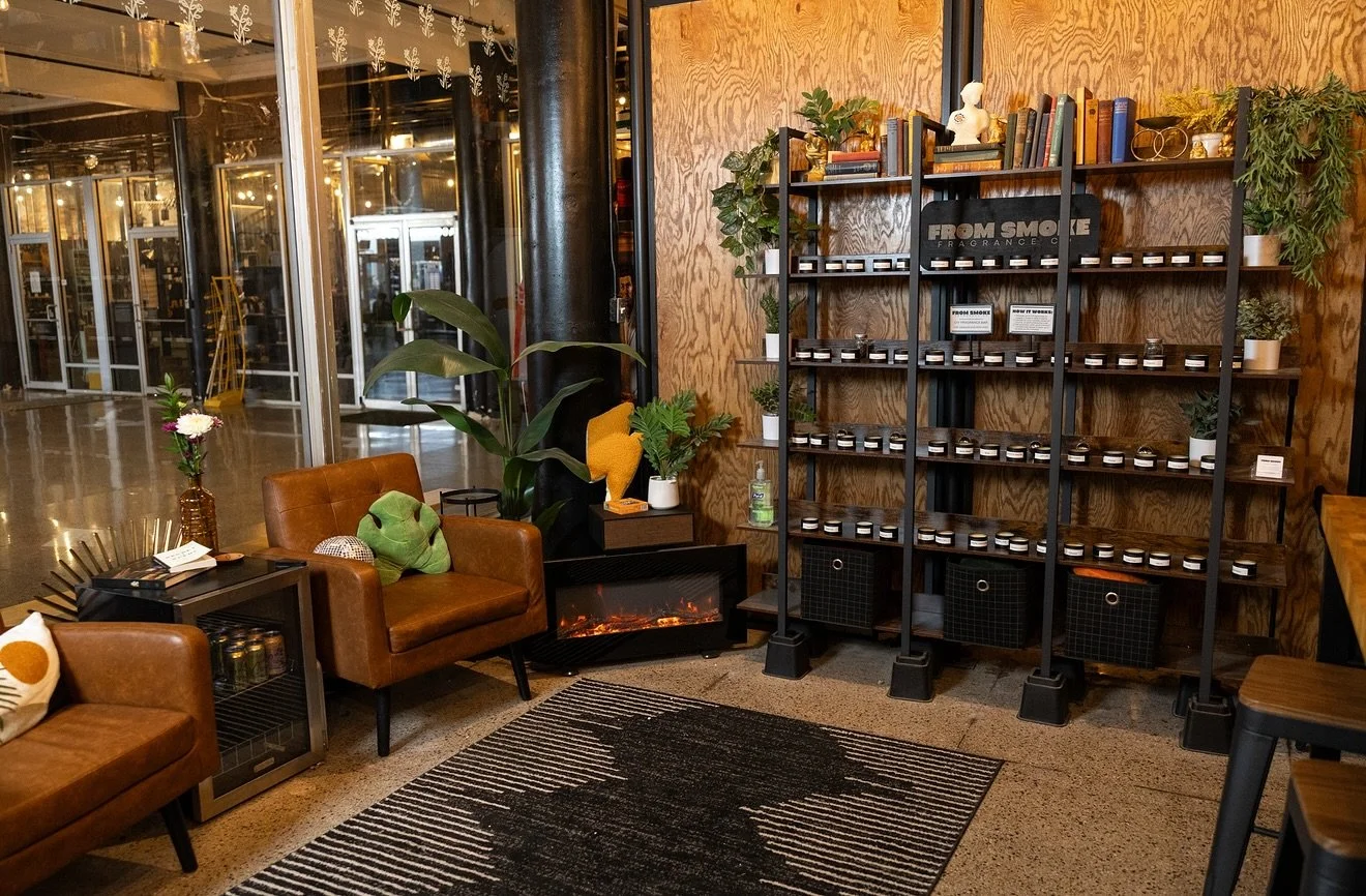 Sniff and Melt your way to custom candles and perfumes with Sarah at @from_smoke