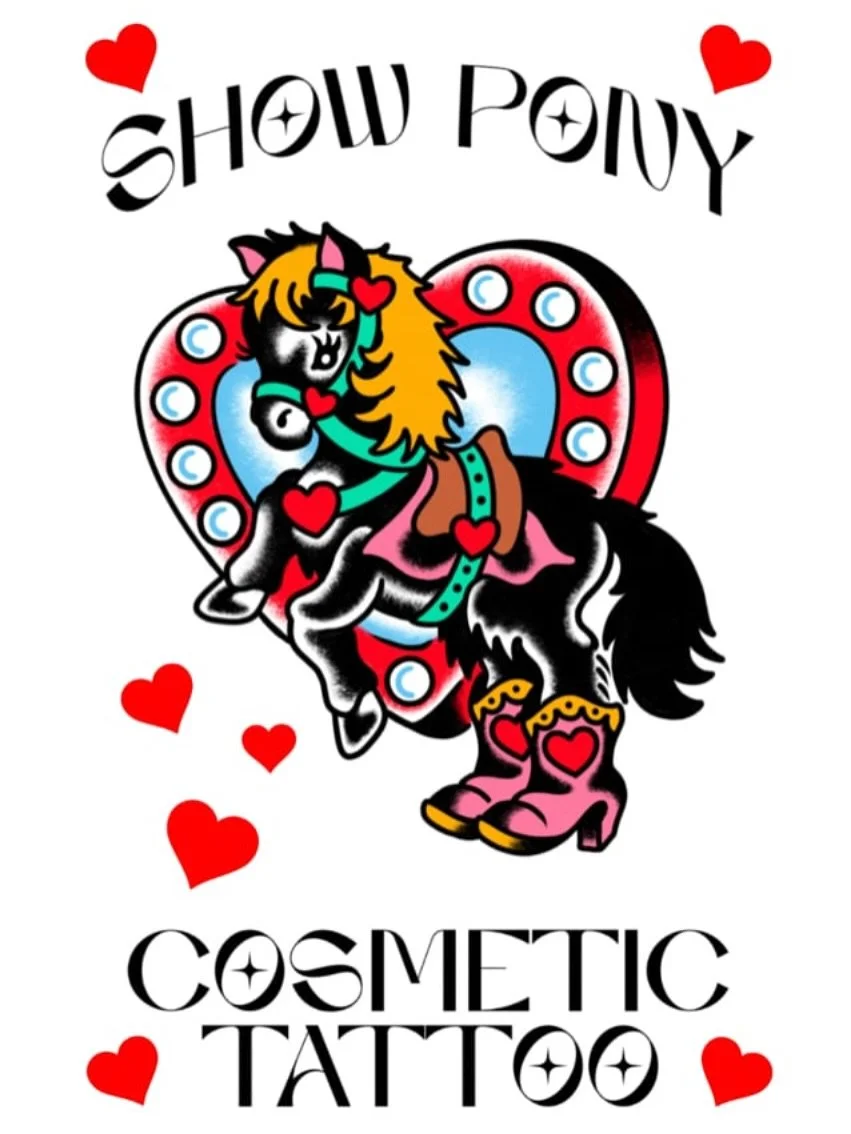 Welcome @showpony.pmu 🎠 ❤️ 
 Cosmetic tattoo and certified permanent MUA to the Mercantile! 

Stay tuned for opening date 📆 ✨