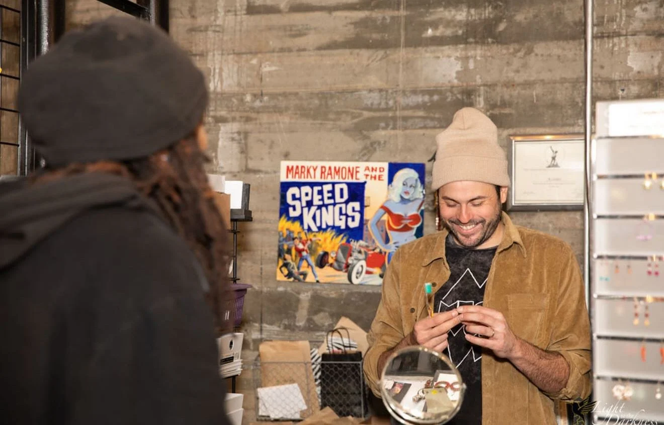 With a wide selection of jewelry from around the world there&rsquo;s plenty of rare finds at @accents_at_themercantile 

Bronce&rsquo;s expertise and friendly service will turn you into a longtime patron!