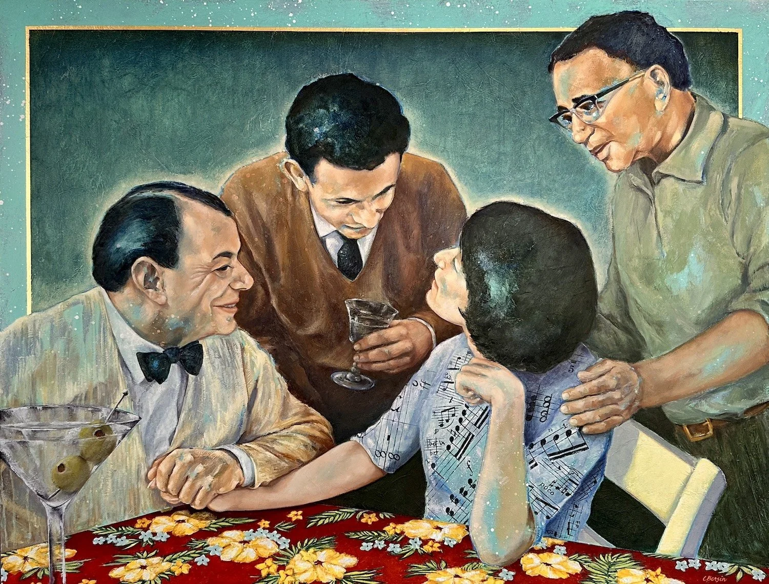 The Adoration ⎮  oil on panel  ⎮  42" x 32"