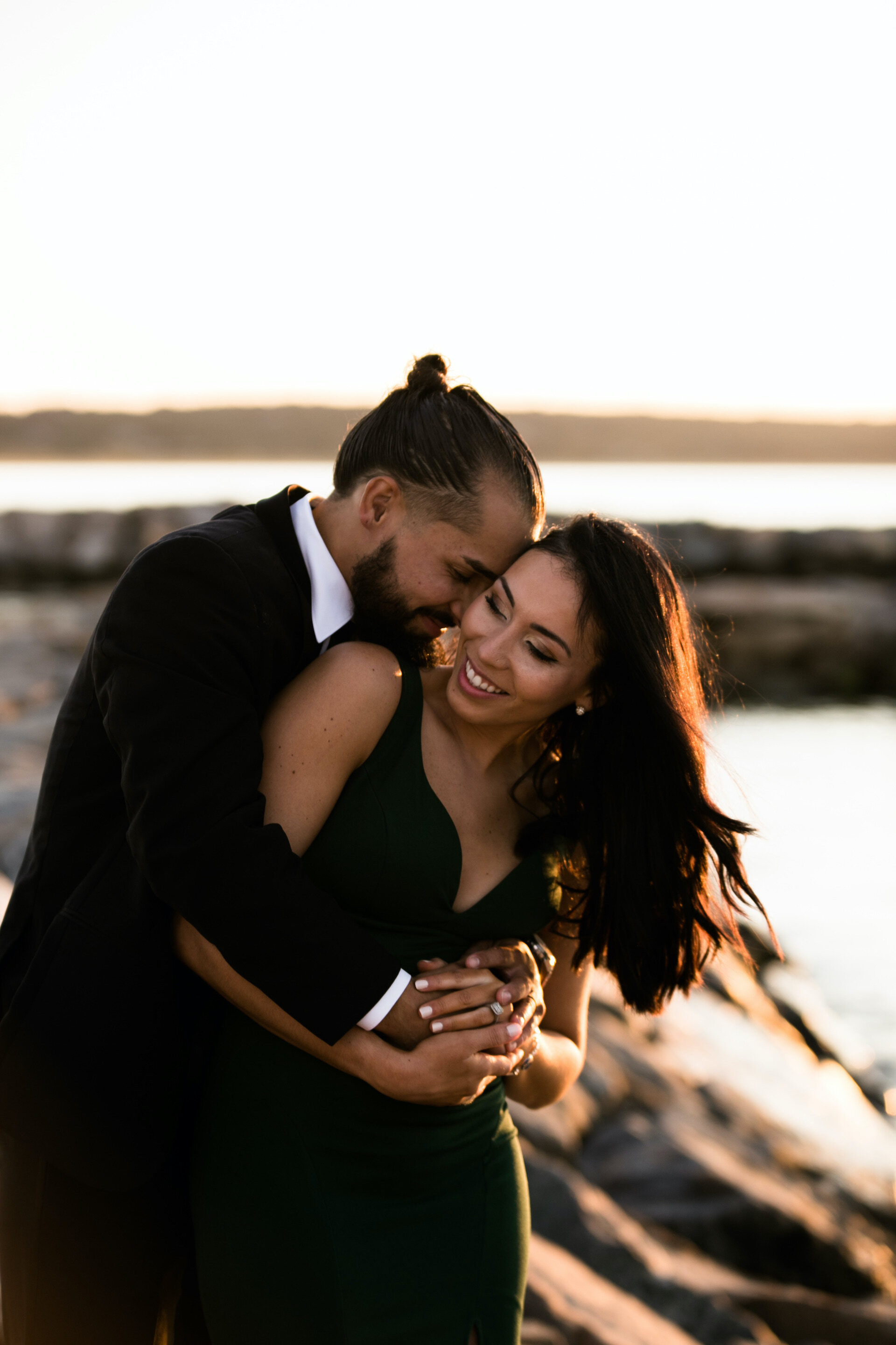 Couple kissing after wedding.jpg