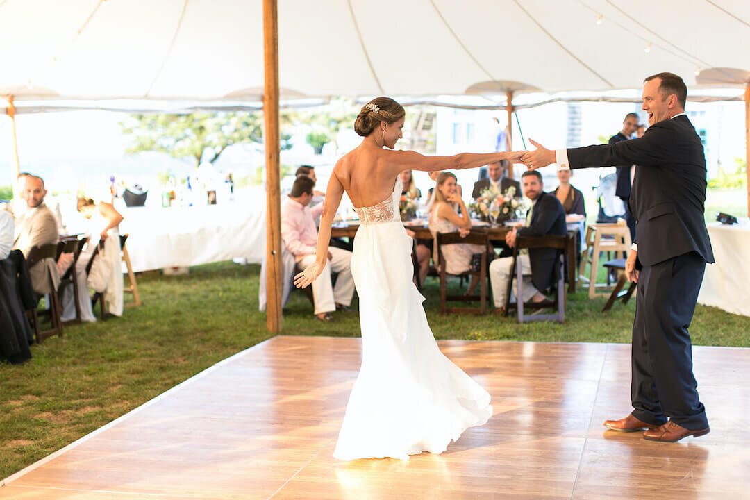 Dancing under tent during wedding on Marthas Vineyard.jpg