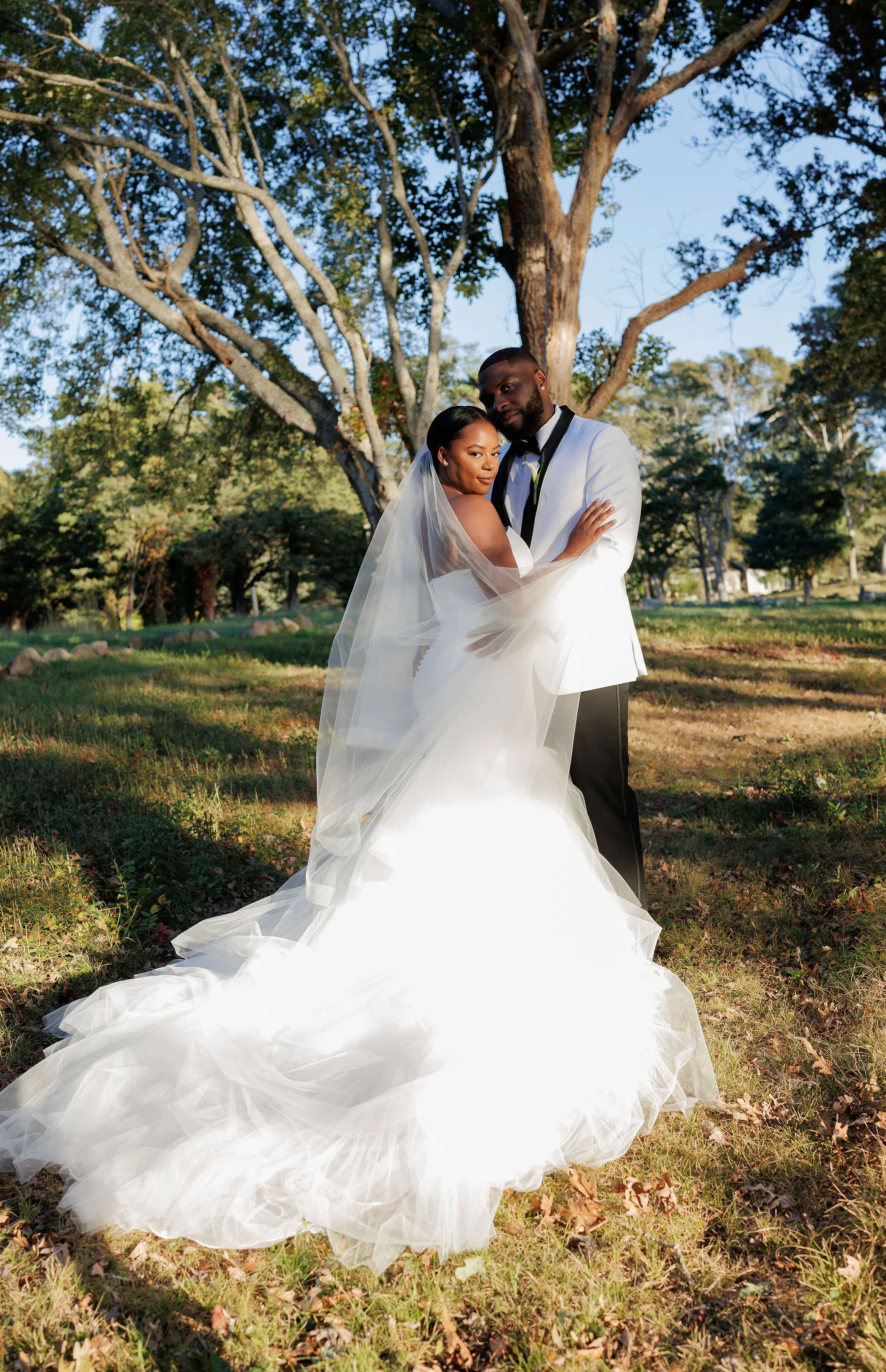 Romantic Forest Portrait with Veil – Martha’s Vineyard Elopement.jpg