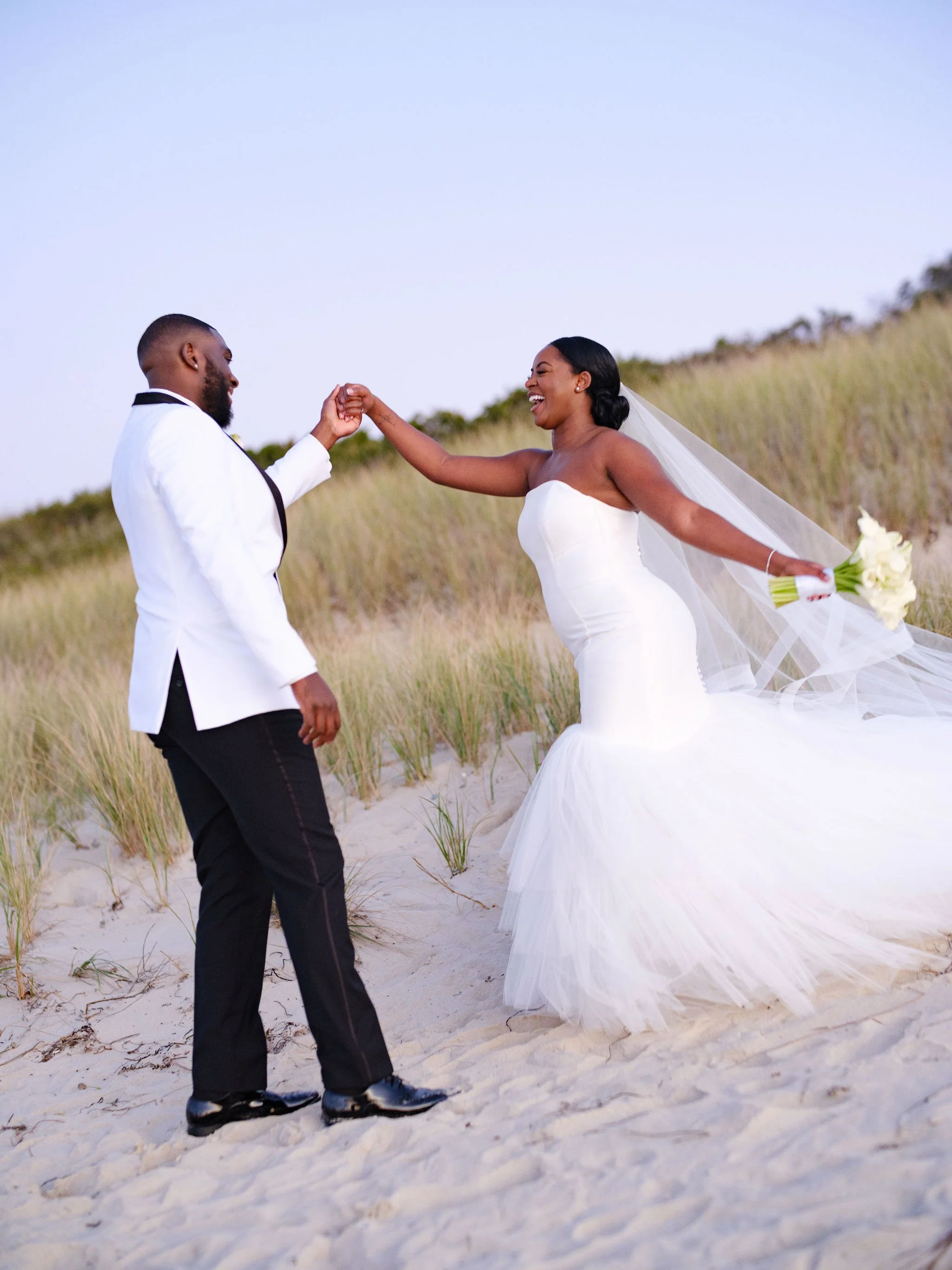 Playful Beach Dance After Elopement – Martha’s Vineyard Wedding.jpg