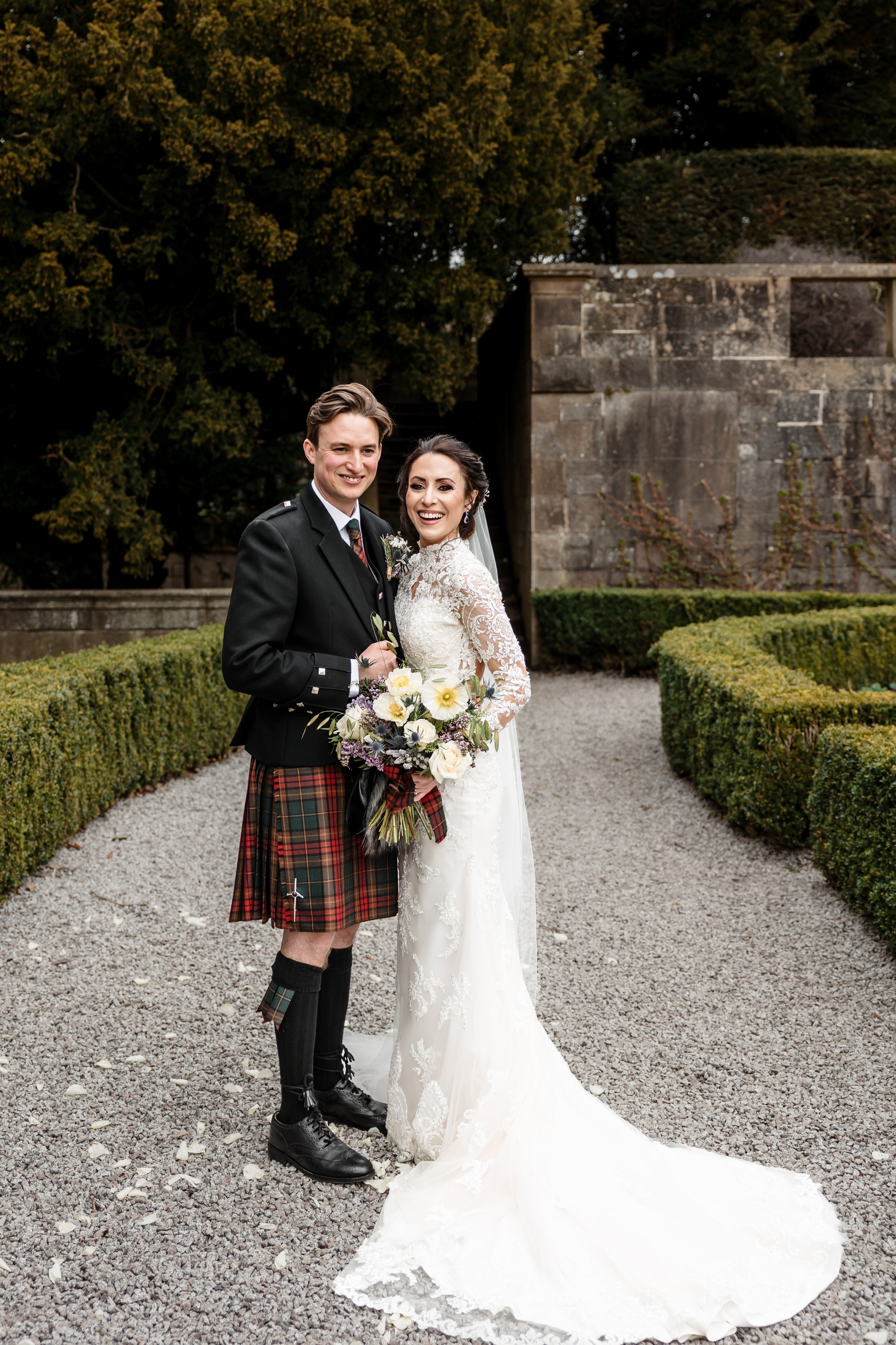 Megan + Patrick | Elegant Destination Wedding in Glasgow, Scotland