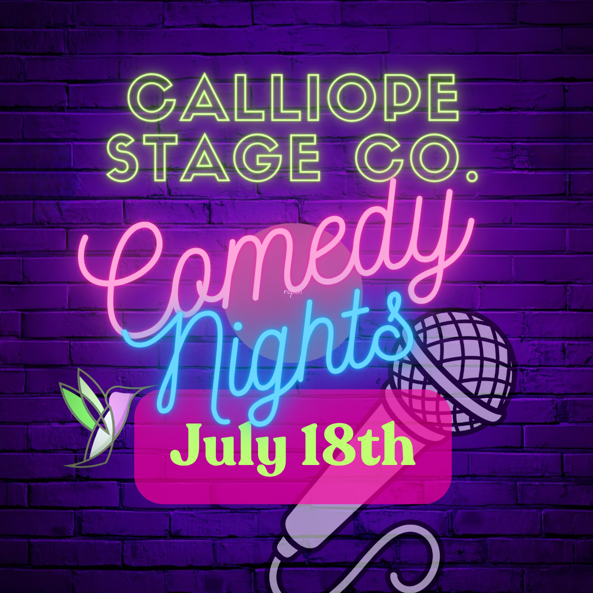July Comedy Night - All Ages