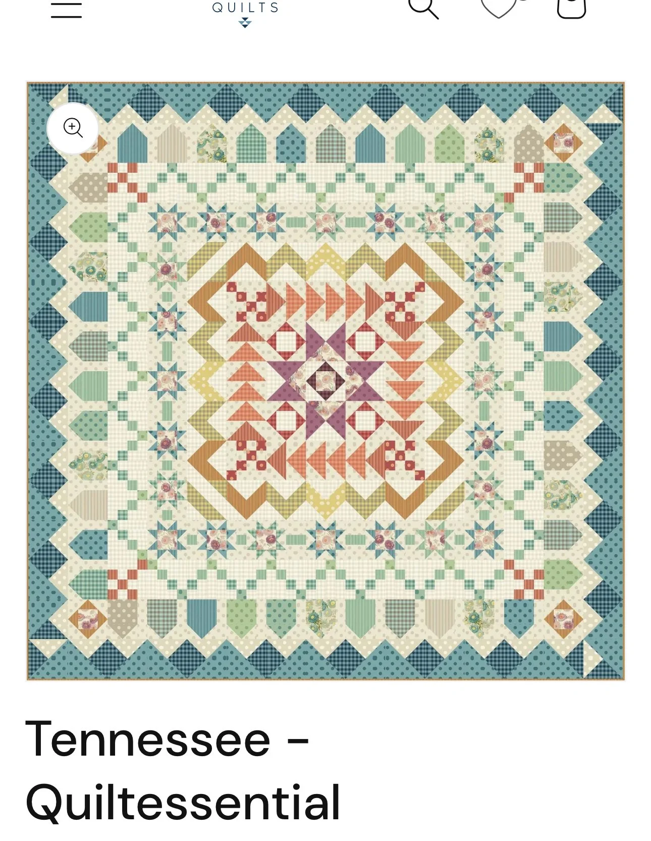 Tennessee Quiltessential Fabric Kit