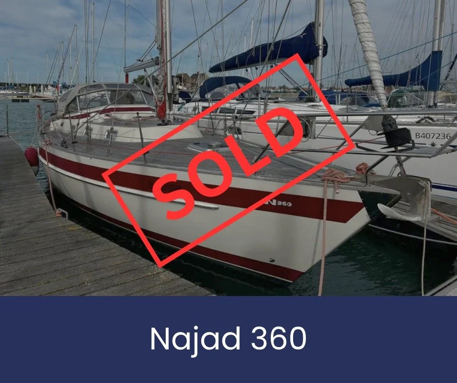 🎉 𝗦𝗼𝗹𝗱! 🎉
Great news! De Najad 360 "Nausicaa" is verkocht! ⛵️🌊
Wij wensen de nieuwe eigenaars talloze mooie zeilmomenten en onvergetelijke avonturen op het water toe! ✨

Ook uw jacht verkopen via Westdiep Yachting Center? Neem contac