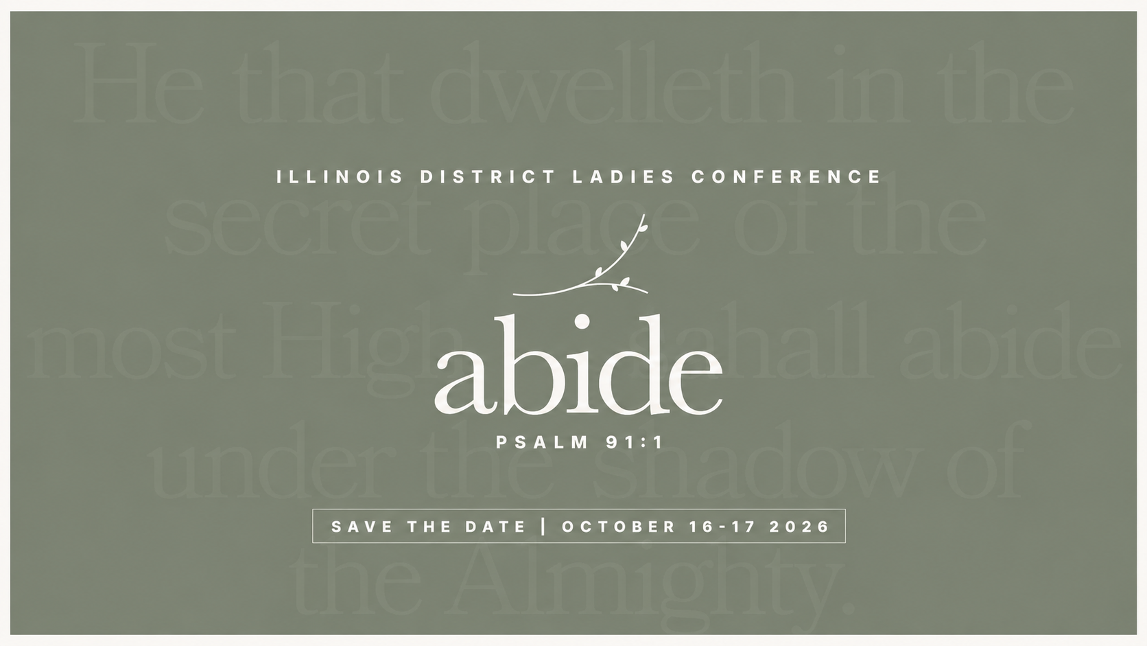 IL Ladies Conference