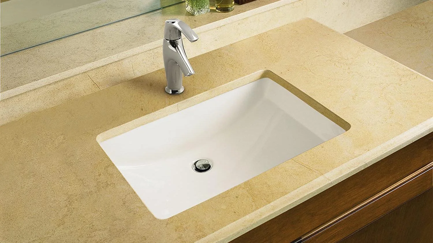 Kerasan slim раковина встраиваемая под столешницу 750x340мм в комплекте с крепежом цвет белый