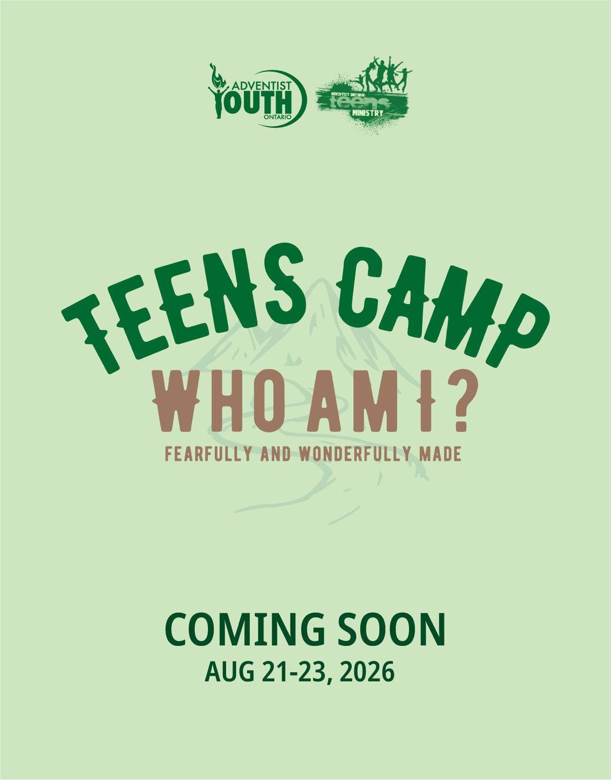 Teens Camp 2026