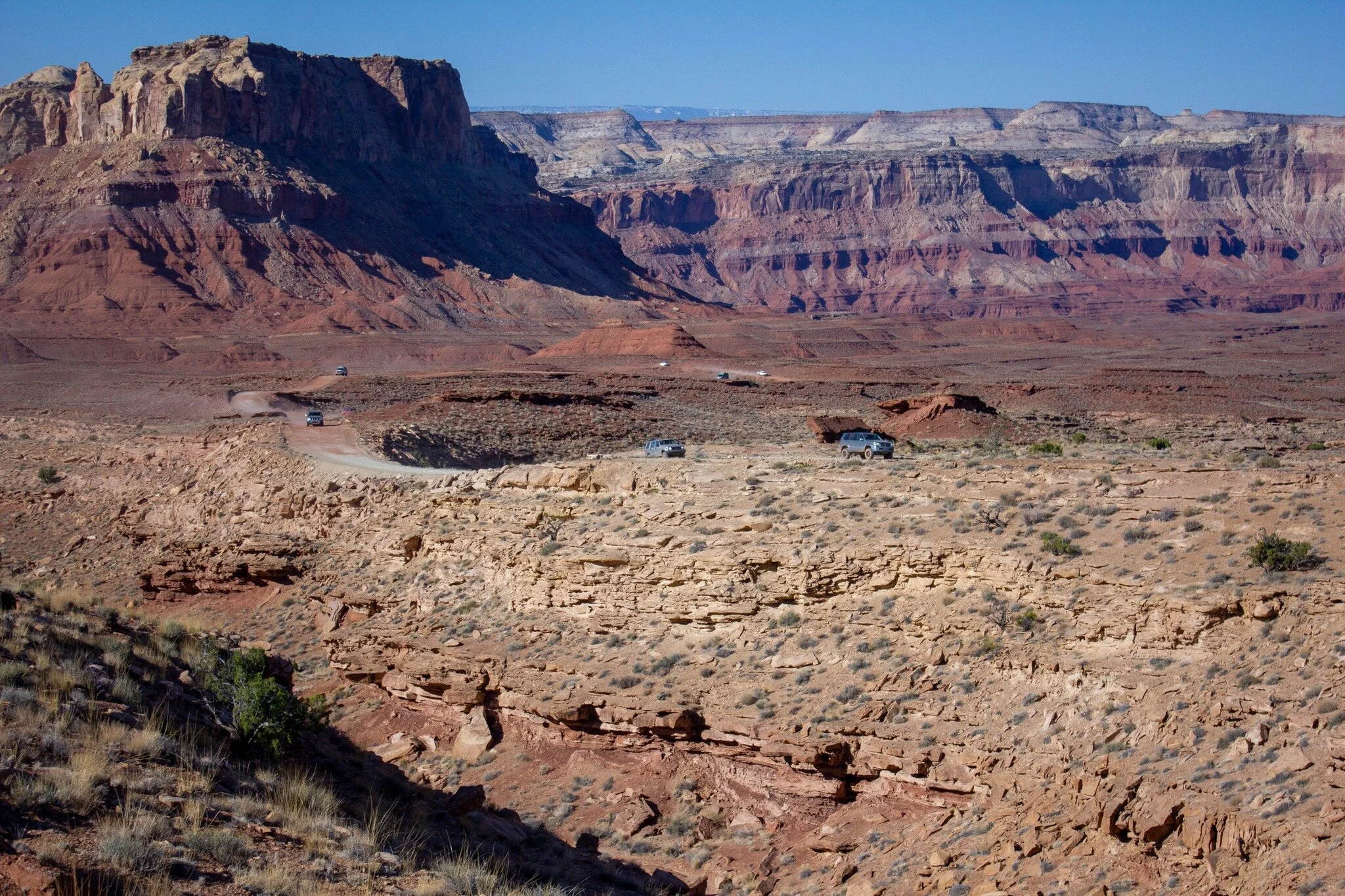 Moab is the center of recreation in southeastern Utah, and with good reason. Whether you go to hike, rock climb, mountain bike, or go 4-wheeling, Moab is one of the best places to do all of it. But a little north and west is an area called the San Ra