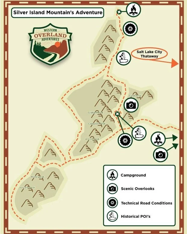 Embark on an adventure that will amaze and inspire you!🏔️

Our adventure into the Silver Island Mountains takes you deep into these majestic and mysterious mountains raising out of the Bonneville Salt Flats.

We'll find caves that provided shelter t