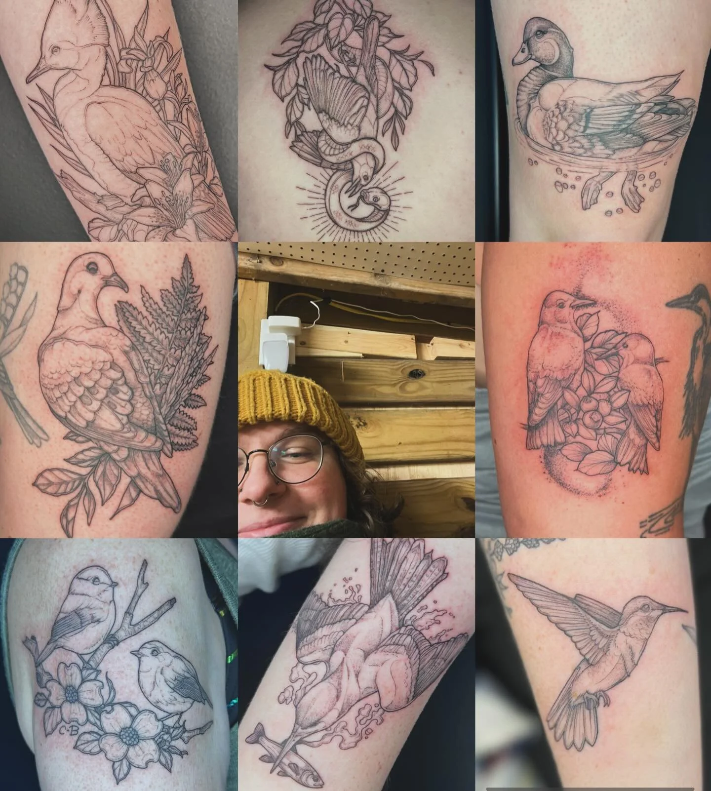 2025 was a year of birds, wonderful clients, heartbreak, happiness, and love. So thankful to each and every one of you who have been and continue to get tattooed by me. I get to do my dream career every day thanks to you guys, and I hope to be able t