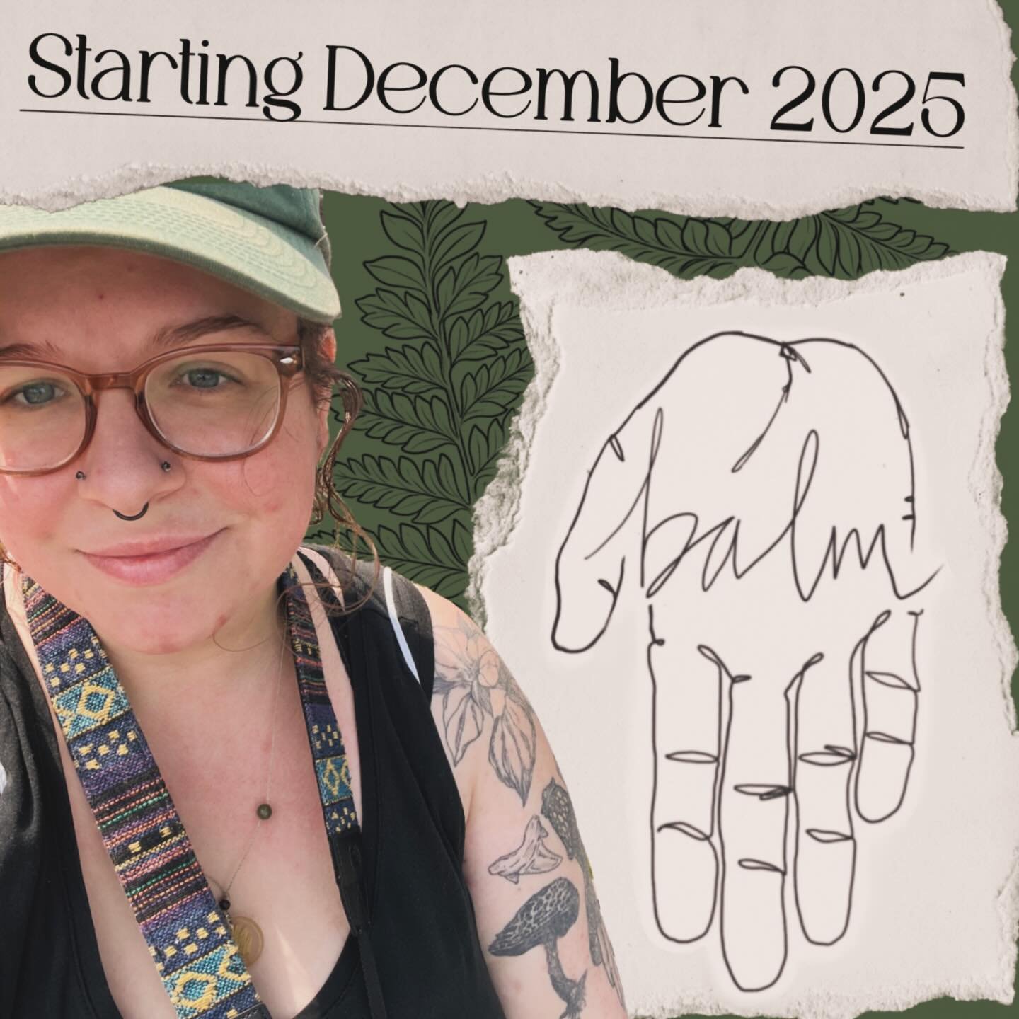 So beyond excited to share this news! Starting in December, I will be joining the incredible crew over at @balmtattooing and I couldn&rsquo;t be more thrilled and honored ❤️ I will miss my amazing friends at Ravens Rookery more than I can say, and I 