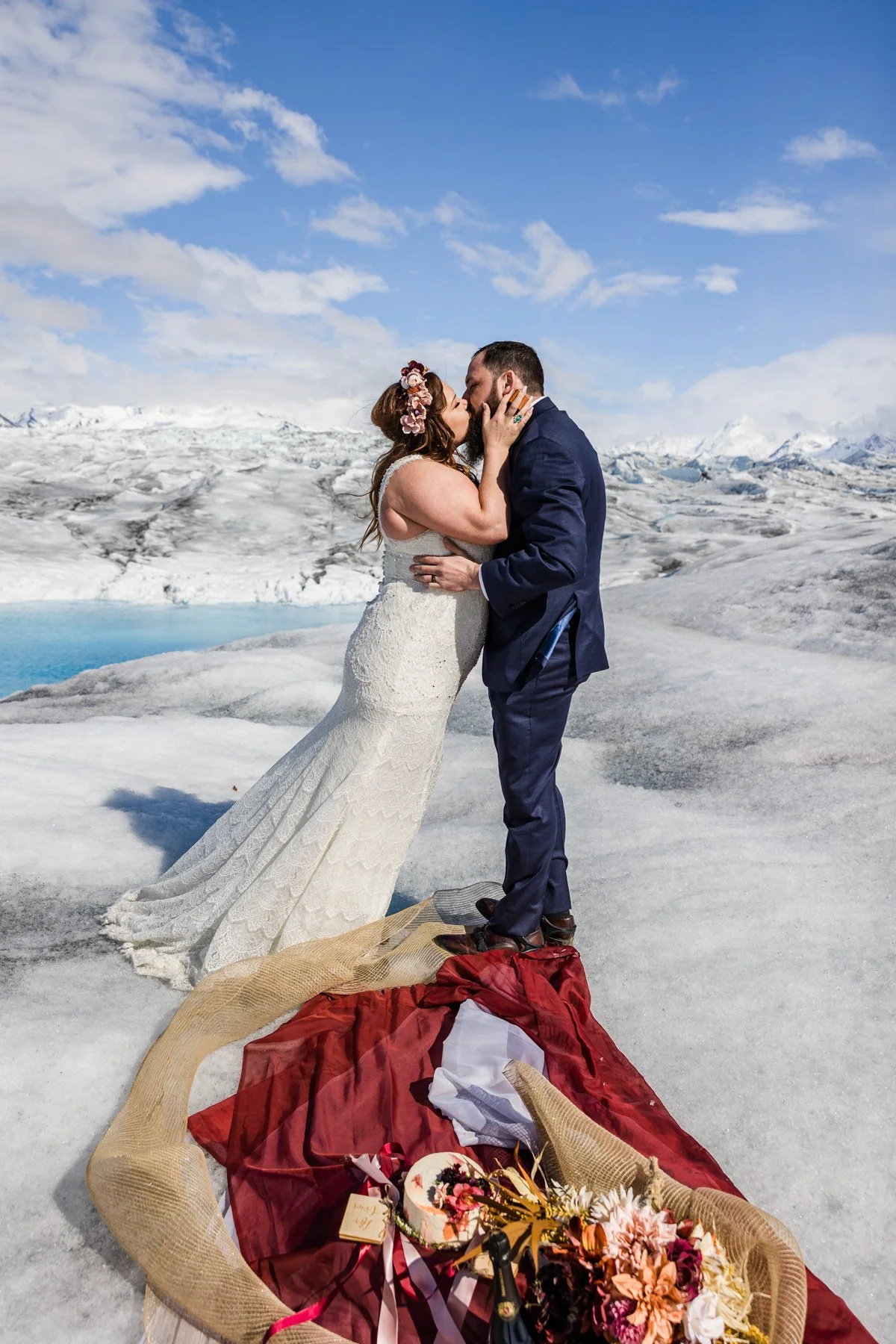 Helicopter Elopement in Alaska