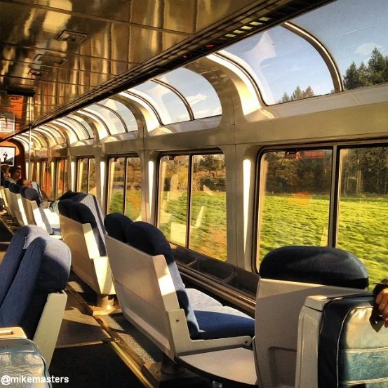 Coast Starlight Observation Car, Amtrak