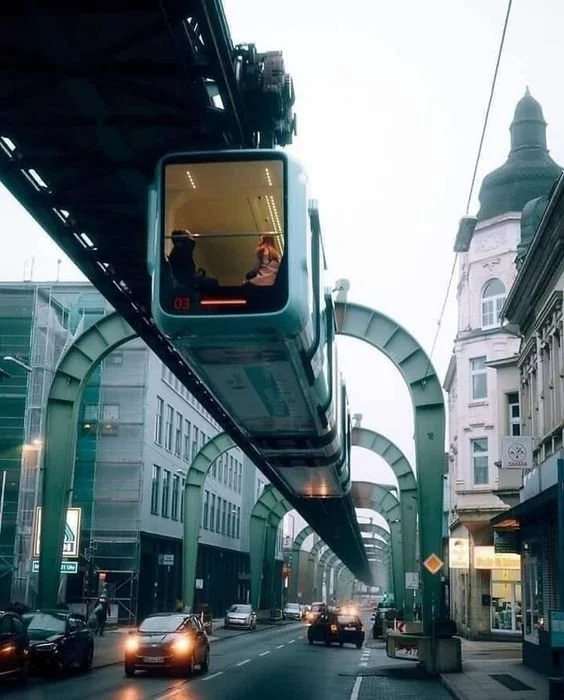 Electric Elevated Railway, Wuppertal, Germany