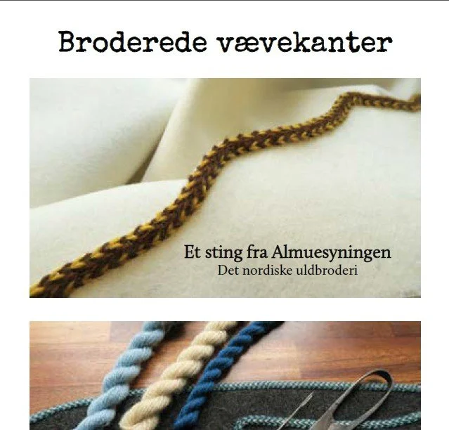 Hæfte Broderede Vævekanter PDF