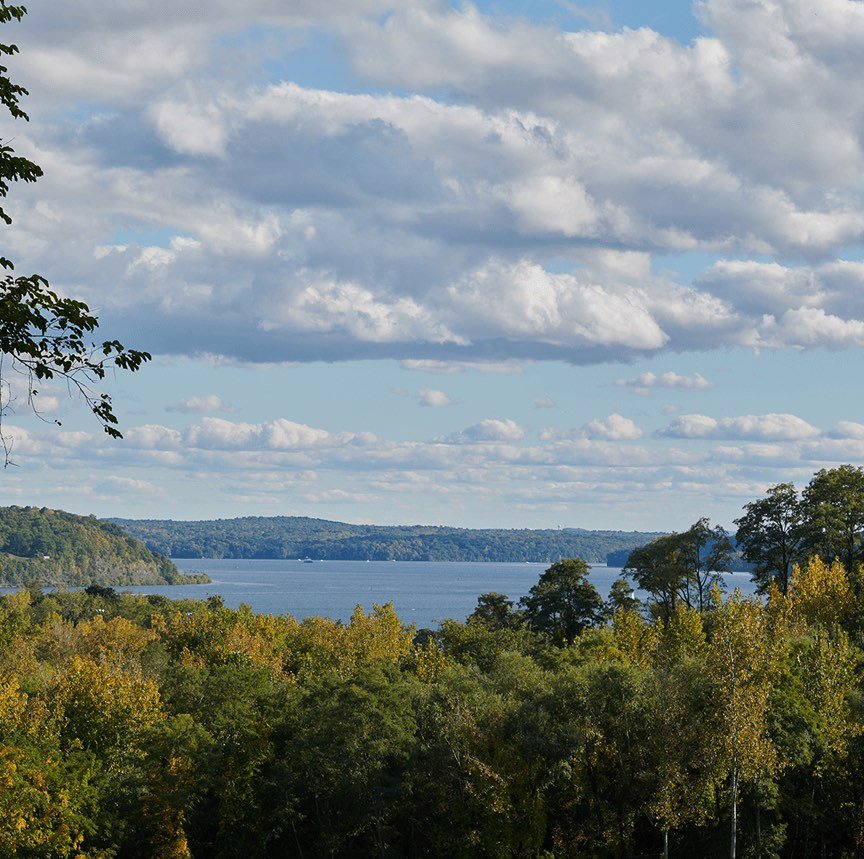 Hiking trails and lush parks