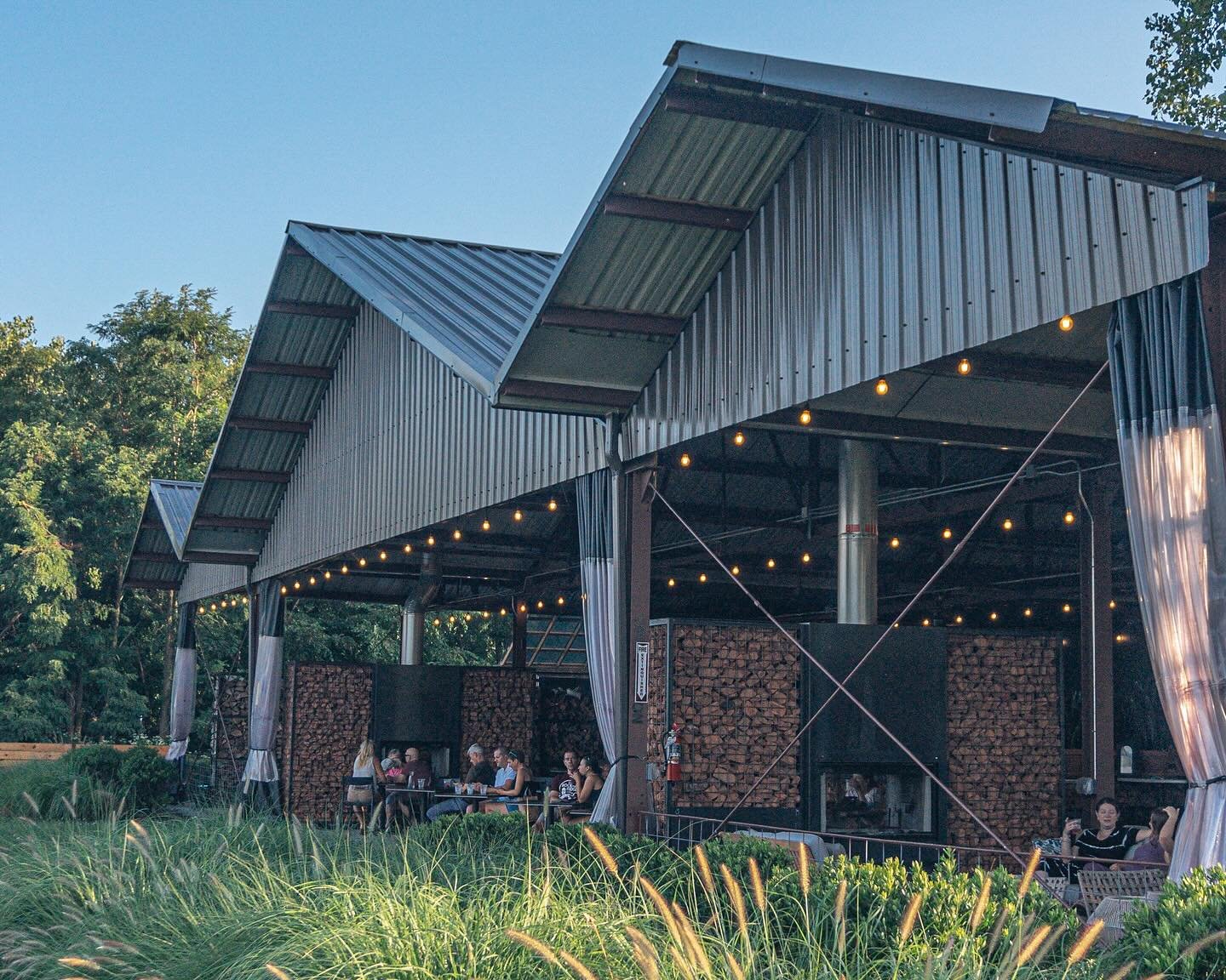 Spring is calling &amp; River Pavilion is answering! We reopen our doors on May 10th with a weekend of live music, breathtaking Hudson views &amp; farm-fresh delights prepared in our wood-fired oven. Book your reservation using the link in our bio. #