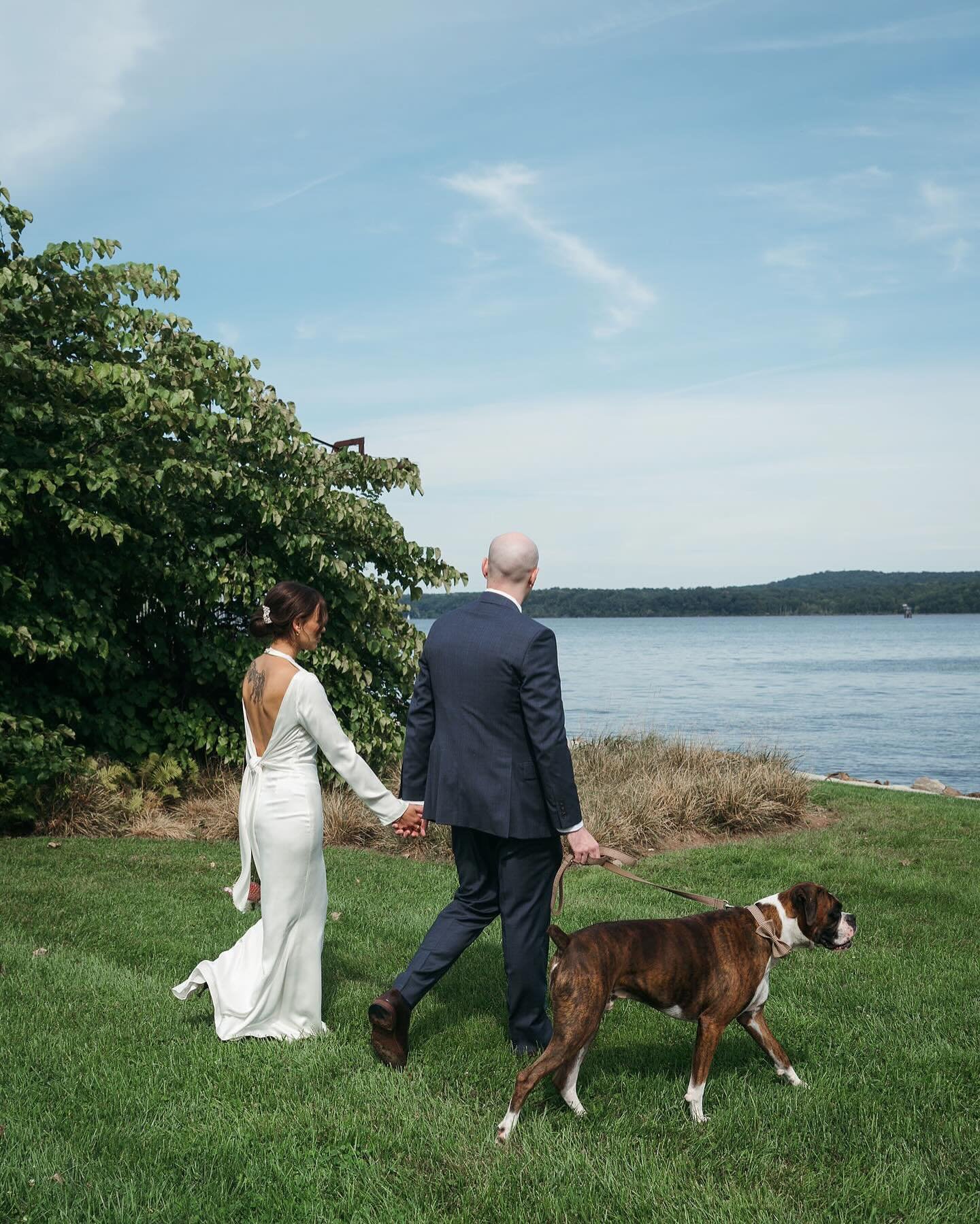 Nuptials at Hutton Brickyards are the ultimate family affair &mdash; fur babies included.

#HuttonBrickyards

Images by @harperpix 
Event organized by @alivelyevent