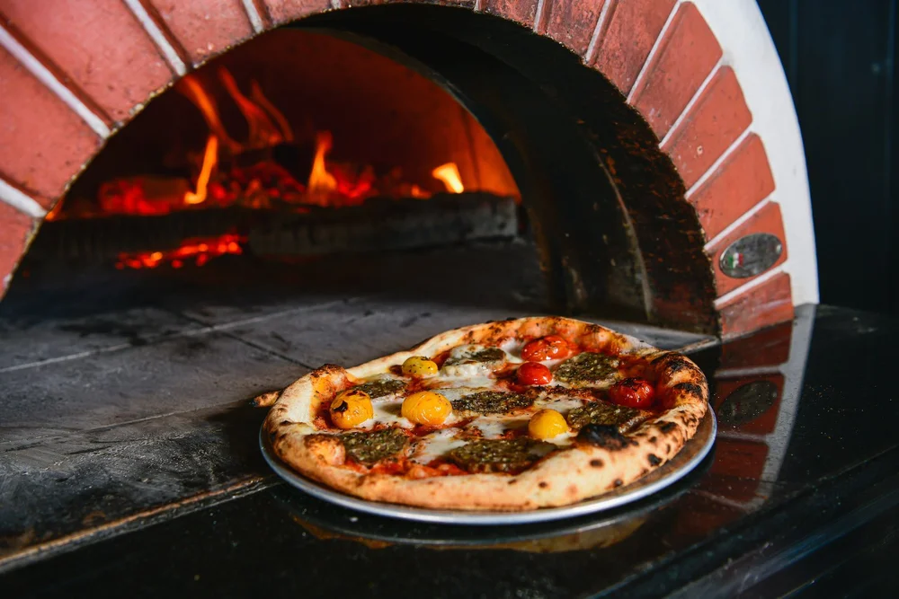 Pizza from the Wood-Fired Oven