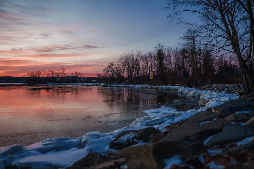 Sunset over water HB.jpeg