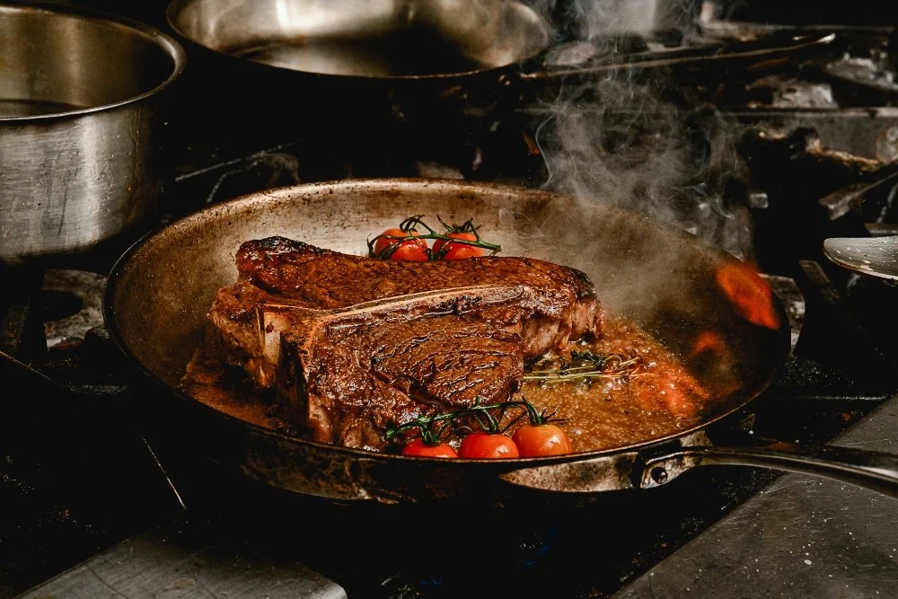 Smaller-Steak smoking.jpg