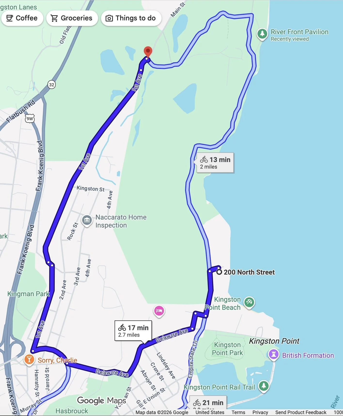 Bicycle and Walking Routes