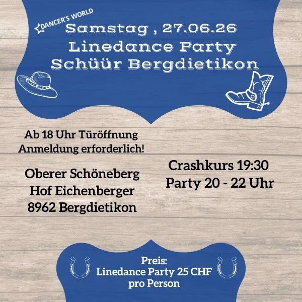 Linedance Night ide Schüür
